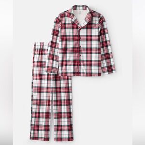 Carters Red and White Plaid Pajama sets (L/XXL)